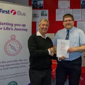 Paul Ackroyd has taken numerous courses in counselling, mental health and safeguarding enabling him to provide better support to vulnerable passengers who travel with him. Picture: First Bus.