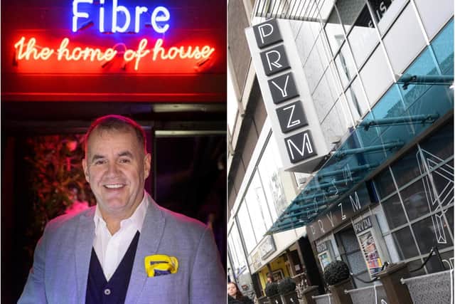Terry George, owner of Bar Fibre and Viaduct Showbar, and Pryzm Leeds have hit back at the Government's 'confusing' Plan B measures