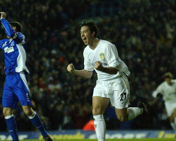 Enjoy these photo memories from Leeds United's 3-2 win against Everton at Elladn Road in December 2001. PIC: John Giles/PA