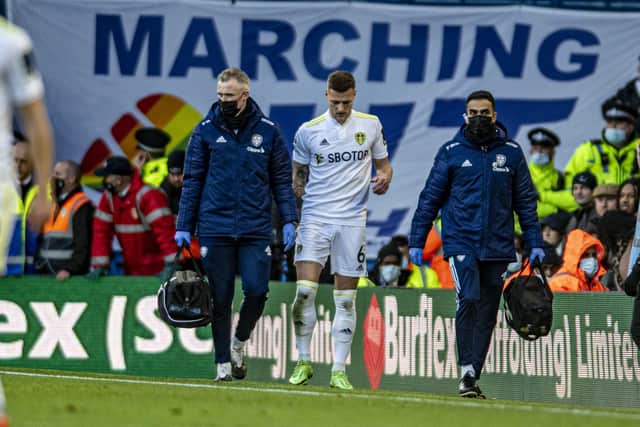 Leeds United fans are concerned about Saturday's Premier League trip to Chelsea without captain Liam Cooper. Picture: Tony Johnson/JPIMedia.