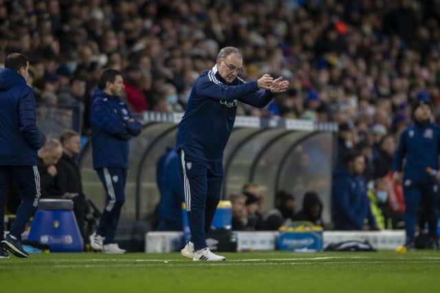 Leeds United head coach Marcelo Bielsa. Pic: Getty