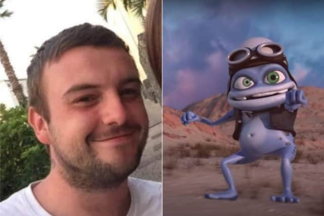 Dean Williams' song has been used to relaunch the Crazy Frog
ALL COPYRIGHT CRAZY FROG/YOUTUBE/SONY