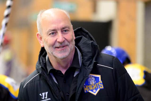 Leeds Knights' head coach Dave Whistle has been given timely boost on the injury front this week. Picture: James Hardisty.