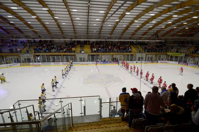 Leeds Knights will face-off against Telford Tigers on Saturday,December 11 with all fans required to wear a face covering as part of new Government guidelines. Picture: James Hardisty.