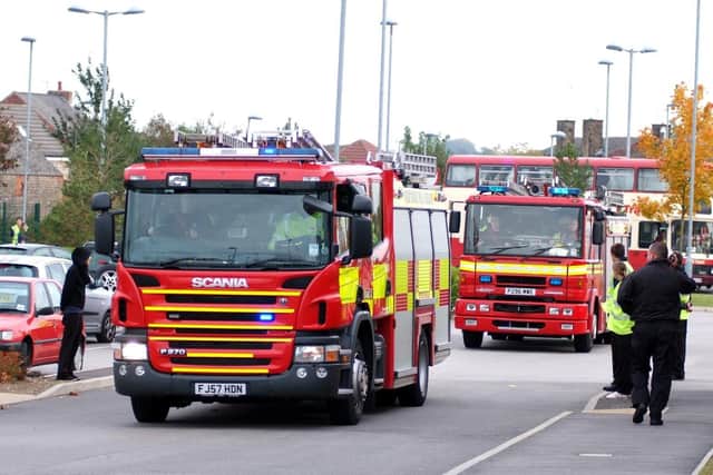 The fire service rescued a woman with her hand trapped in an industrial dishwasher in Leeds.