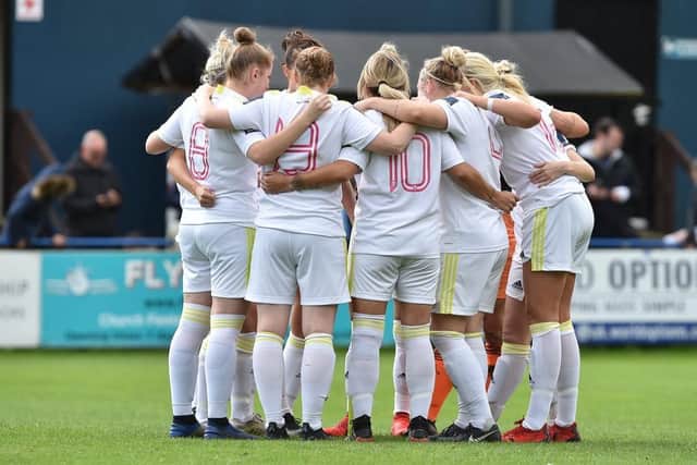 Leeds United Women. Pic: LUFC.