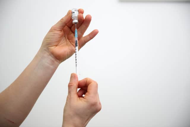 Covid-19 booster jabs are now being offered to people across the UK. Photo: PA