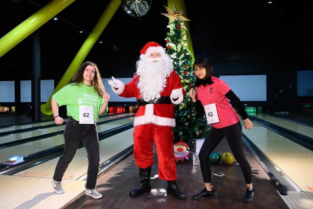 The Race Santa activity will see Hollywood Bowl Leeds team members encouraged to walk, run, swim and cycle the 7,724 mile distance from the North Pole to Hollywood, and back again, all to raise money for Barnardo’s.