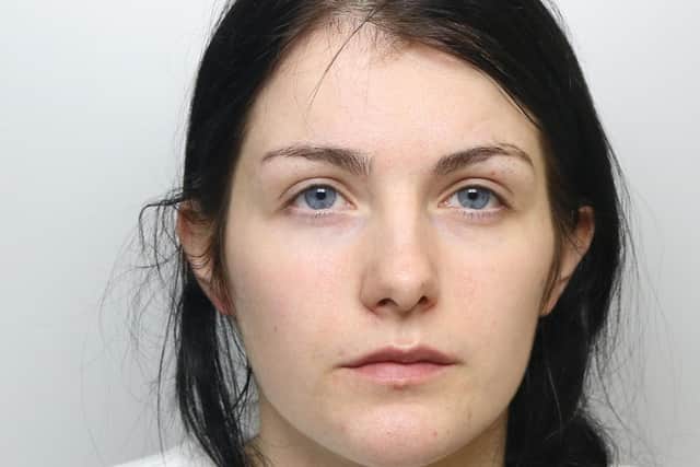 Frankie Smith, who has been convicted at Bradford Crown Court of causing or allowing the death of her 16-month-old daughter, Star Hobson