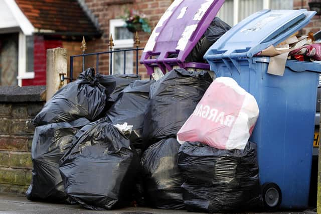 Household waste and recycling centres are closed on Christmas Day, Boxing Day and New Year's Day.