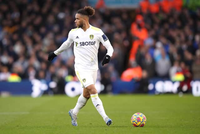 FEARLESS PLAN: Outlined by Leeds United forward Tyler Roberts for Tuesday night's Premier League clash at Manchester City. Photo by George Wood/Getty Images.