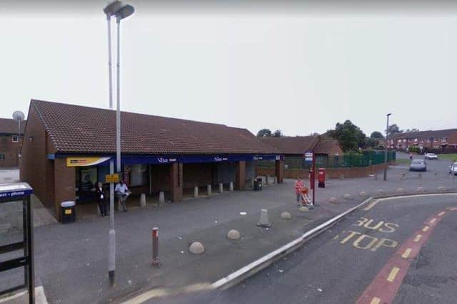Police say three suspects armed with machetes entered the Nisa convenience store and Post Office and threatened staff.. PIC: Google