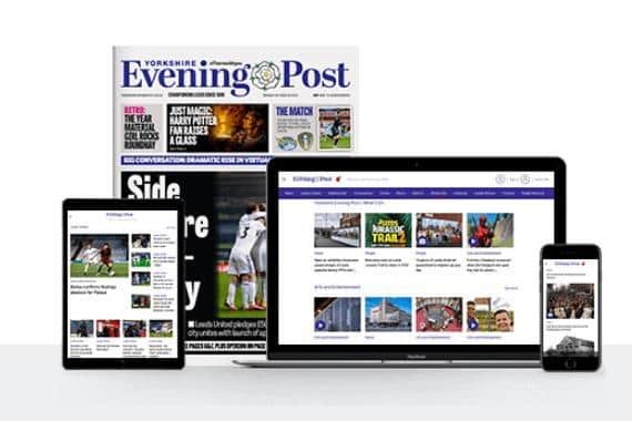 Our digital packages offer unlimited access to all the Yorkshire Evening Post's news and sports coverage.