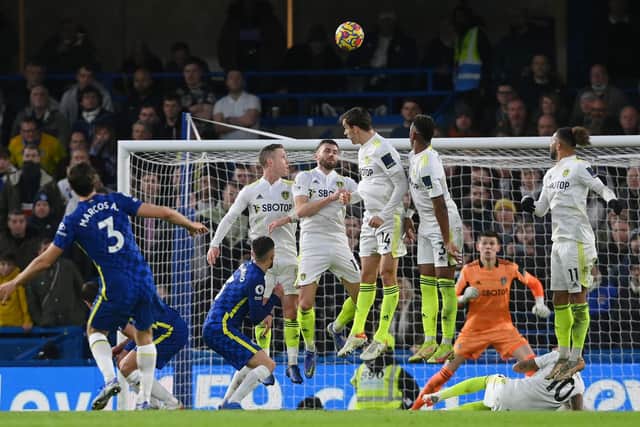 BUSIEST TIME: Leeds United started off a run of six Premier League games within the space of 23 days with Saturday's 3-2 defeat at Chelsea, above. Photo by Mike Hewitt/Getty Images.