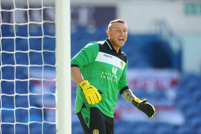 Leeds United goalkeeper Paddy Kenny. Pic: Steve Riding.