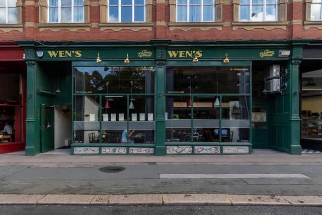 Wen's can be found on North Street in Leeds' city centre.