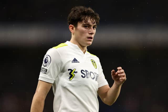 Leeds United winger Dan James has reportedly picked up an injury. Pic: Getty