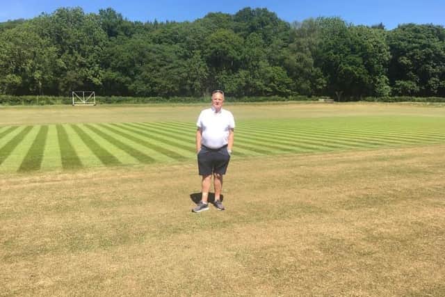 David House was chairman at Olicanian Cricket Club for almost 25 years.