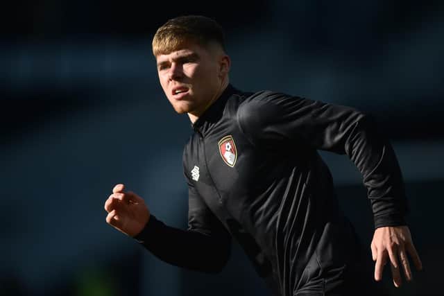 Leeds United's Leif Davis is currently on loan at Bournemouth. Pic: Getty