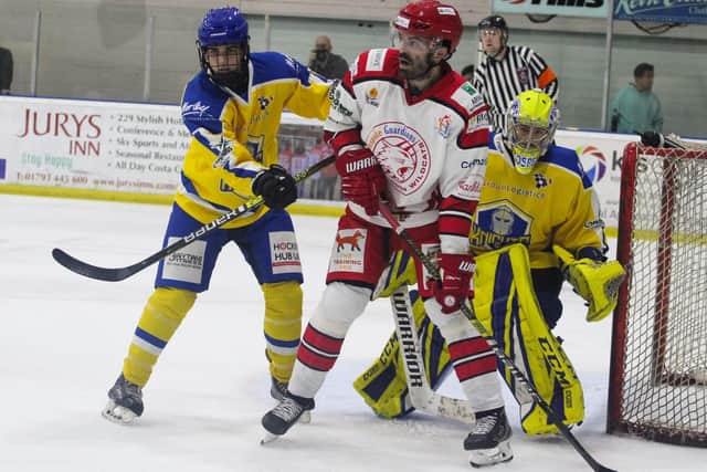 OBSTACLE: Aaron Nell is leading a tough, talented Swindon Wildats team this season. Picture courtesy of Kat Medcroft/Swindon Wildcats.