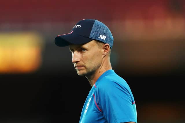 England's Joe Root looks on after defeat to Australia in the second Ashes Test at the Adelaide Oval. England now trail the hosts 2-0 with three Tests to play. Picture: Jason O'Brien/PA
