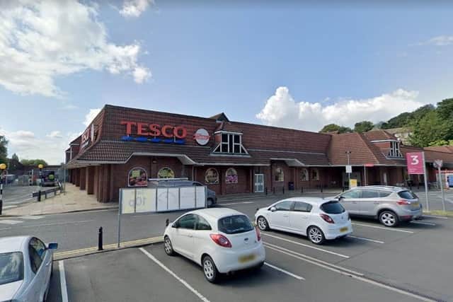 The Tesco superstore on Roundhay Road, Oakwood, where the incident took place (Photo: Google)