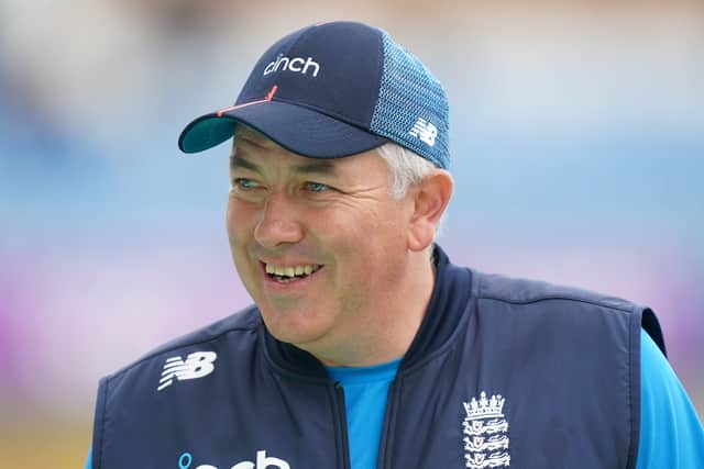 TOUGH TIMES: England head coach Chris Silverwood. Picture: Mike Egerton/PA Wire.