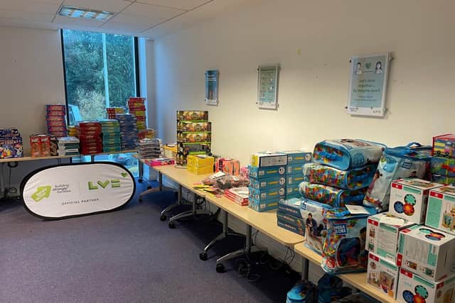 LV= General Insurance has donated 1,450 toys to this year’s Family Action’s Toy Appeal