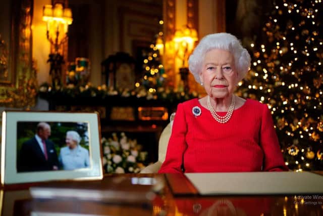 The monarch's annual address marks the end of a year peppered with both joy and immense sadness. Picture: Victoria Jones/PA Wire.