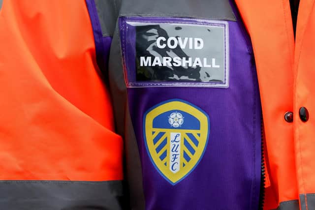 Leeds United have seen their last two Premier League fixtures postponed due to Covid cases. Pic: Getty