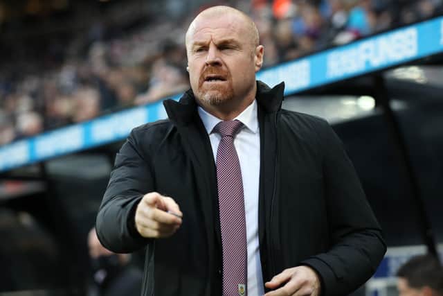 Burnley boss Sean Dyche. Picture: Ian MacNicol/Getty Images.