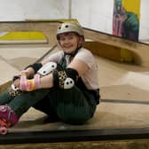 Fundraising roller girl Laura Taylor, 26, pictured at LS-TEN skate park in Hunslet. Picture: Gary Longbottom