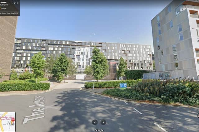 The popular city centre apartments are reported to have been without water since lunch time on Wednesday. Picture: Google.