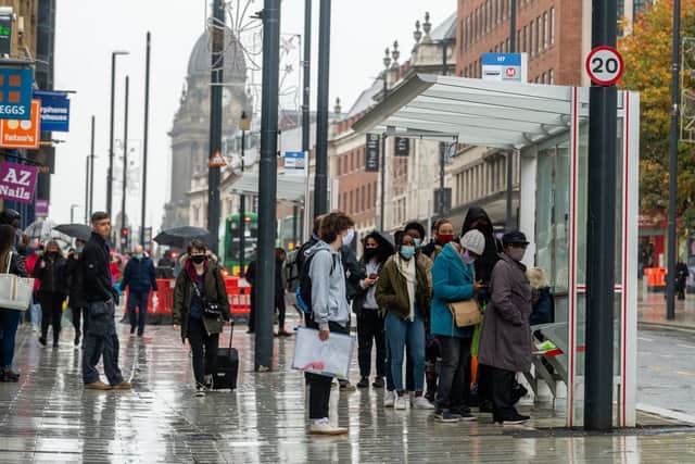Leeds' bus services will be running on an altered schedule over New Year. Picture: James Hardisty.