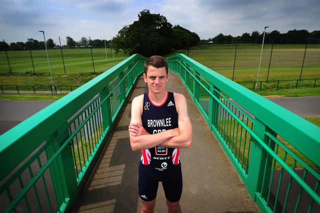 Jonny Brownlee has been awarded an MBE for his services to the triathlon (Photo: Simon Hulme)