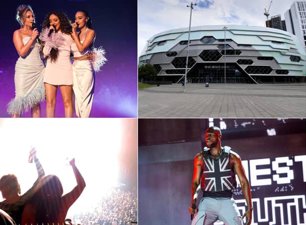 Little Mix pictured by PA Wire. Stormzy pictured by Yui Mok/PA Wire.