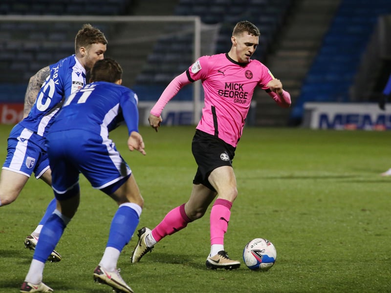 JACK TAYLOR: Such a big figure in this Posh midfield. Passes well and tackles strongly. Very good again today 8.
