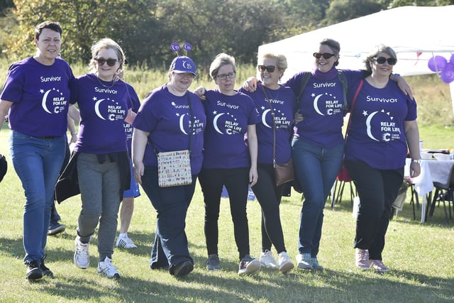 Relay for Life walk at Ferry Meadows. EMN-211010-211147009