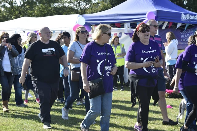 Relay for Life walk at Ferry Meadows. EMN-211010-210932009