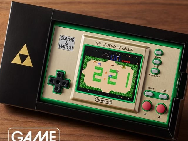 With a retro look, legendary flourishes, and the power to save Hyrule, Game & Watch: The Legend of Zelda is a jam-packed tribute to 35 years of The Legend of Zelda series. Adventure through three time-honoured games and enjoy all-new old-school fun with this stylish handheld console.