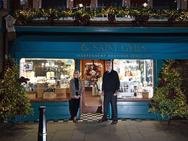 St Gyles Jewellers, St Giles Street 
Mark Riddle 
Sarah Kiernan
