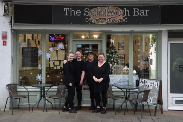 The Sandwich Bar, Gold Street 
Frances 
Kerri 
Alana 
Raynor (not in order)