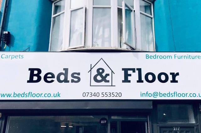 The bedroom furniture and flooring showroom opened in Wellingborough Road in in September in a bid to provide customers with a service where ‘everything is in one place’.
The shop, near the Lighthouse pub, is the brainchild of father and son-in-law, Abdul Rahman and Rahul Amin.
Abdul, who is the manager, has 15 years of experience in the industry in Hertfordshire and was keen to set up his own business when he moved to the town to be close to his daughters.