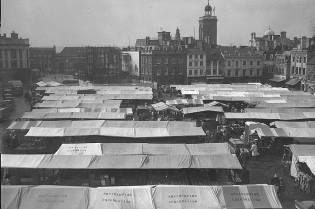 Northampton Market Square, April 28, 1965