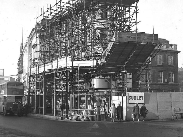 Waterloo House, Market Square, Northampton, in January 1965