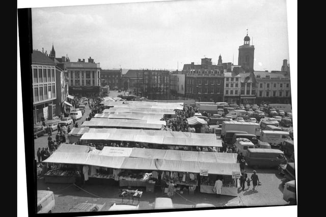 Northampton Market Square, April 17, 1965