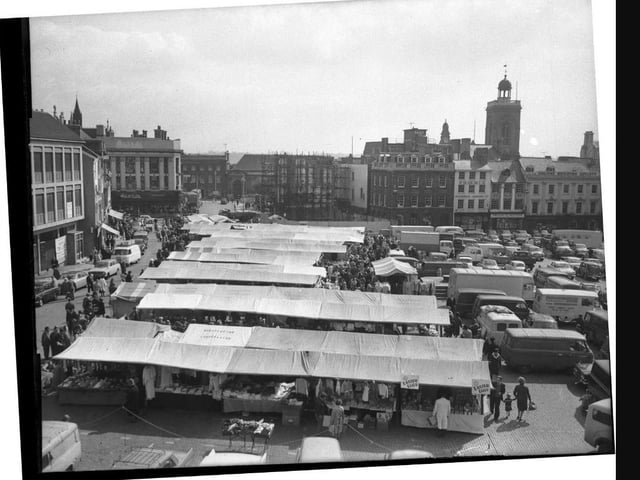 Northampton Market Square, April 17, 1965