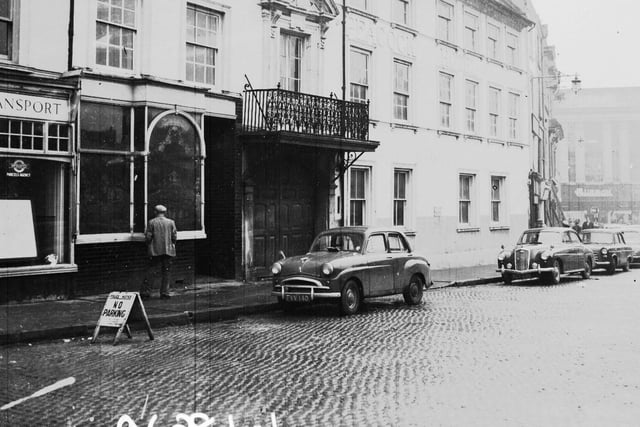 Peacock Hotel, Market Square, Northampton, January 6, 1959