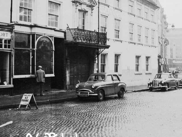 Peacock Hotel, Market Square, Northampton, January 6, 1959