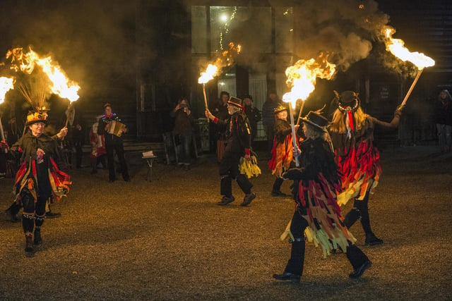 Wassail at Michelham Priory. Picture by Terry Applin SUS-220125-130143001